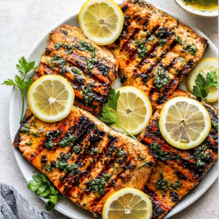 Herb Grilled Salmon