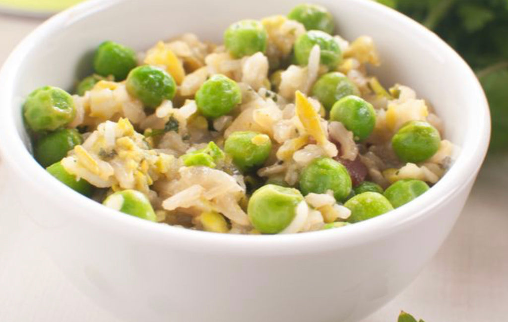 Chicken and Green Pea Rice Salad